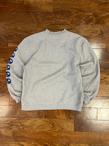 00s New York Giants Reebok Grey Crewneck (M)
