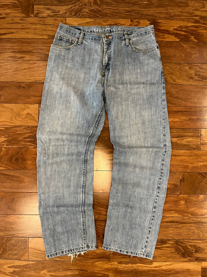 00s Nautica Baggy Blue Jeans (34 x 32)