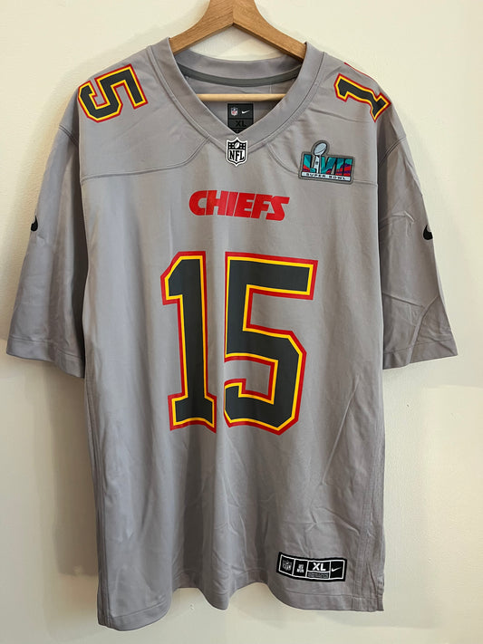 2022 Kansas City Chiefs Patrick Mahomes Deadstock Super Bowl Jersey (XL)