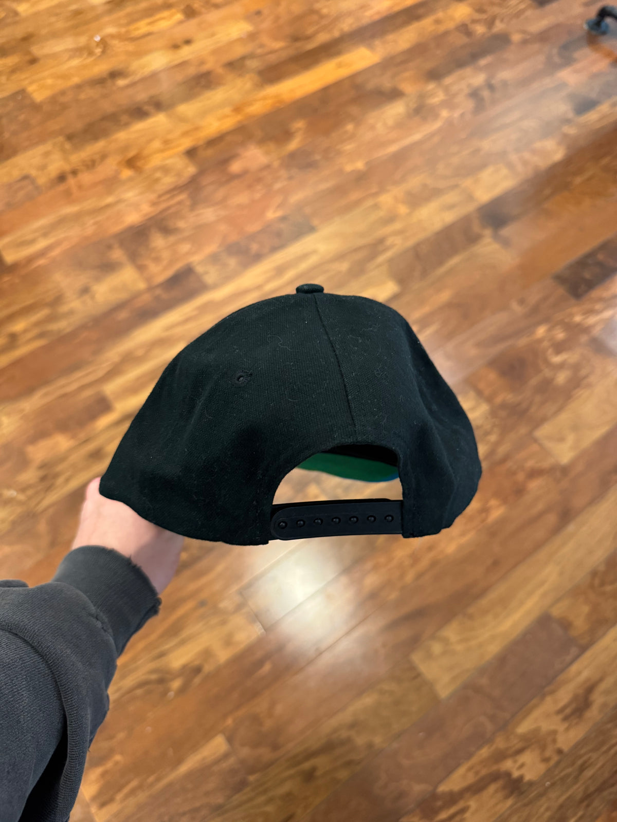 00s Carolina Panthers Twins Enterprise Striped Hat (OS)