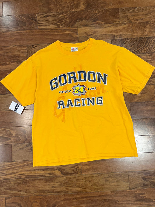00s Nascar Gordon Racing Yellow Tee (XL)