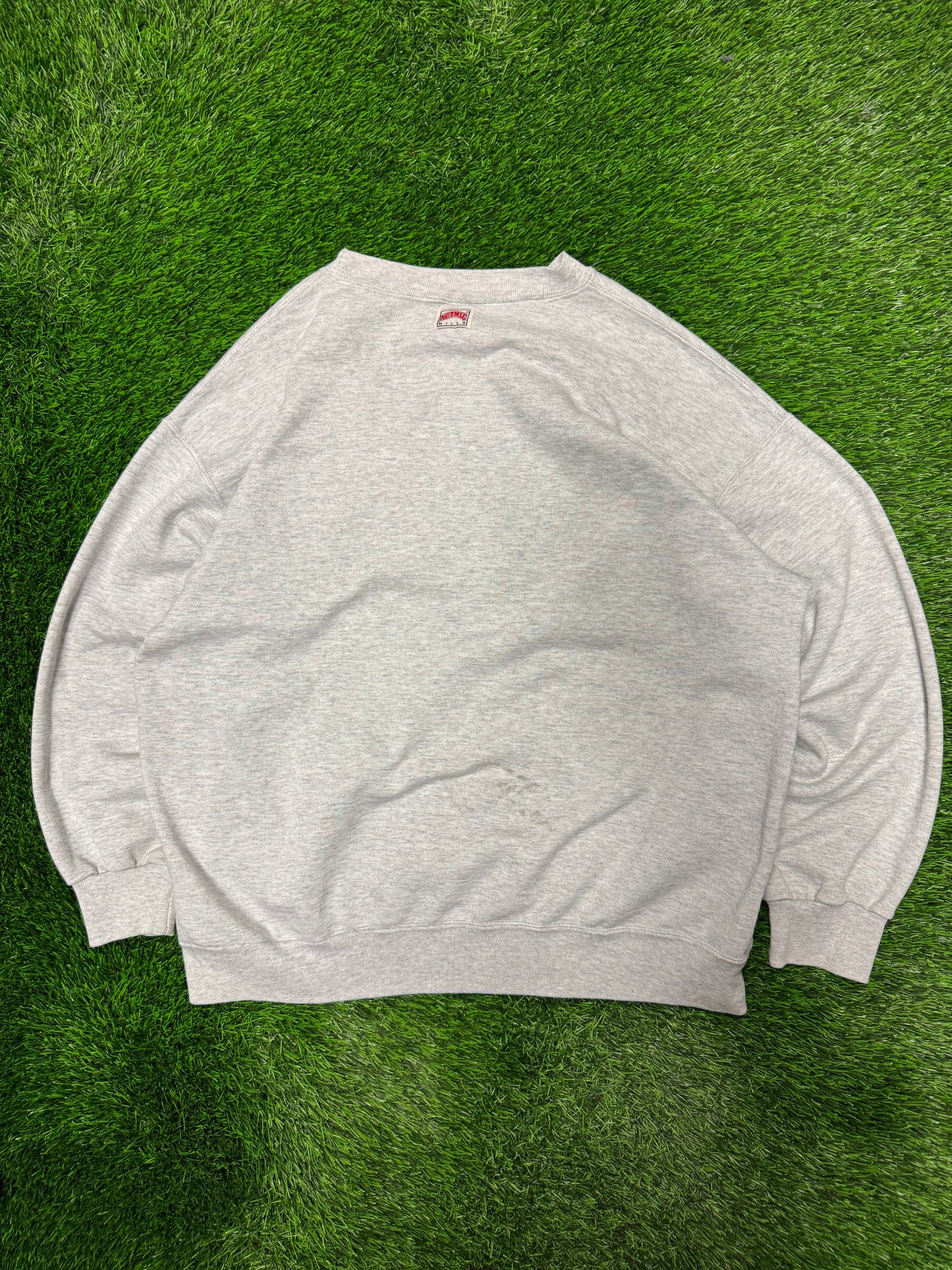 90s Chicago Bulls Vintage Distressed Nutmeg Crewneck (XL)