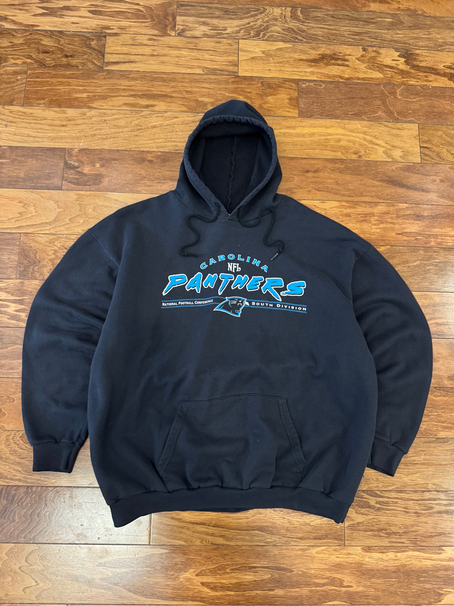 00s Carolina Panthers Cat Scratch  Essential Hoodie (XL)