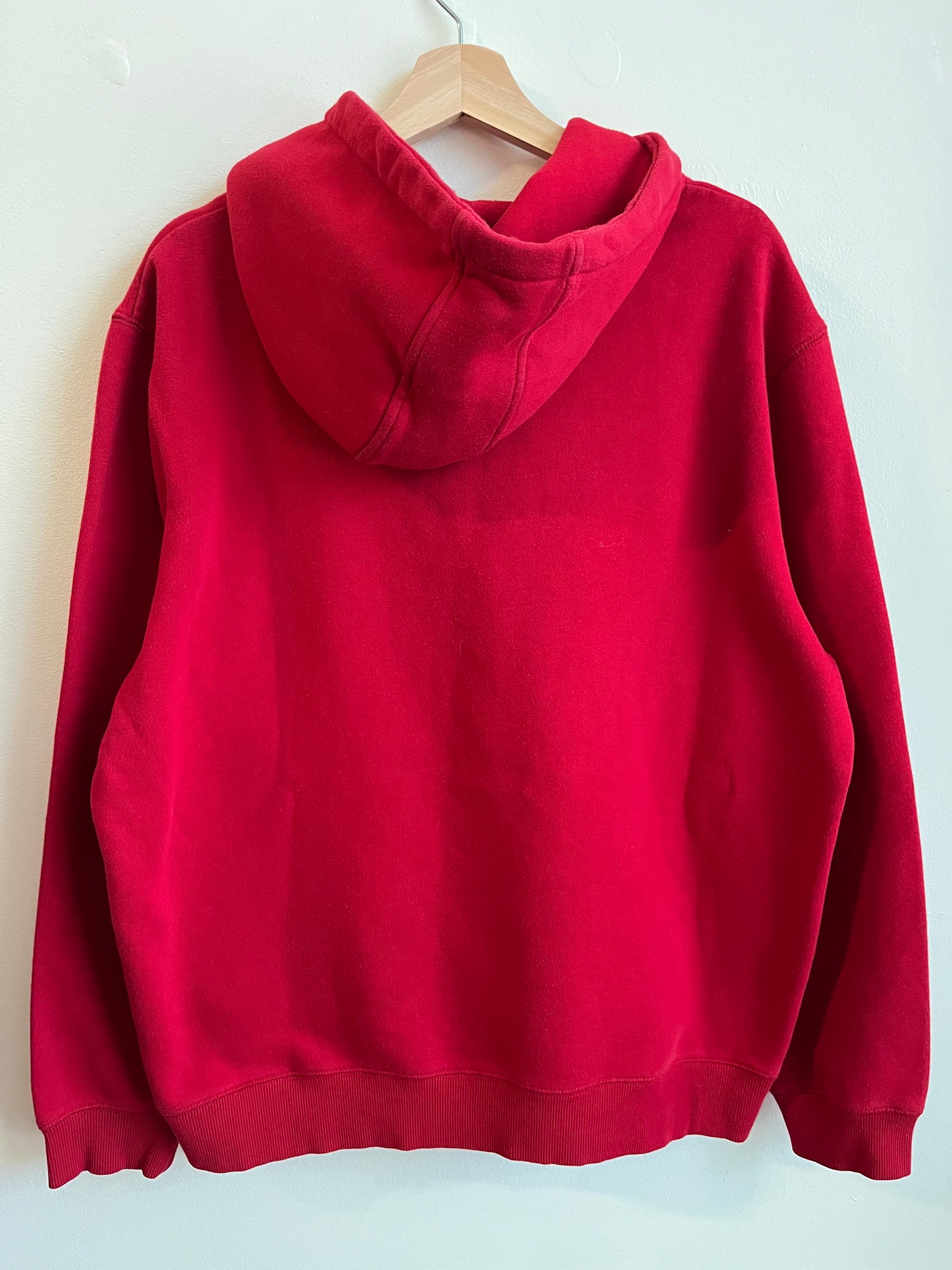 00s Sean John Red Embroidered Hoodie (XL)