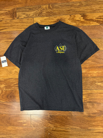 90s App State ASU Black Striped Tee (L)