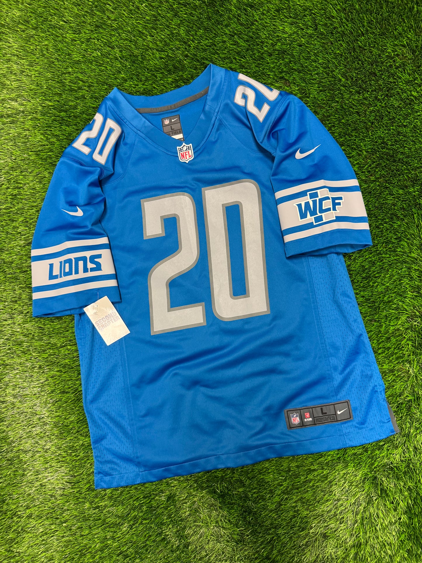 Detroit Lions Barry Sanders #20 Nike Jersey (L)