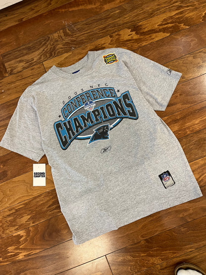 2003 Carolina Panthers Conference Champions Tee (M)