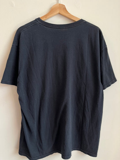 00s Liquid Blue Flaming Tiger Tee (XL)