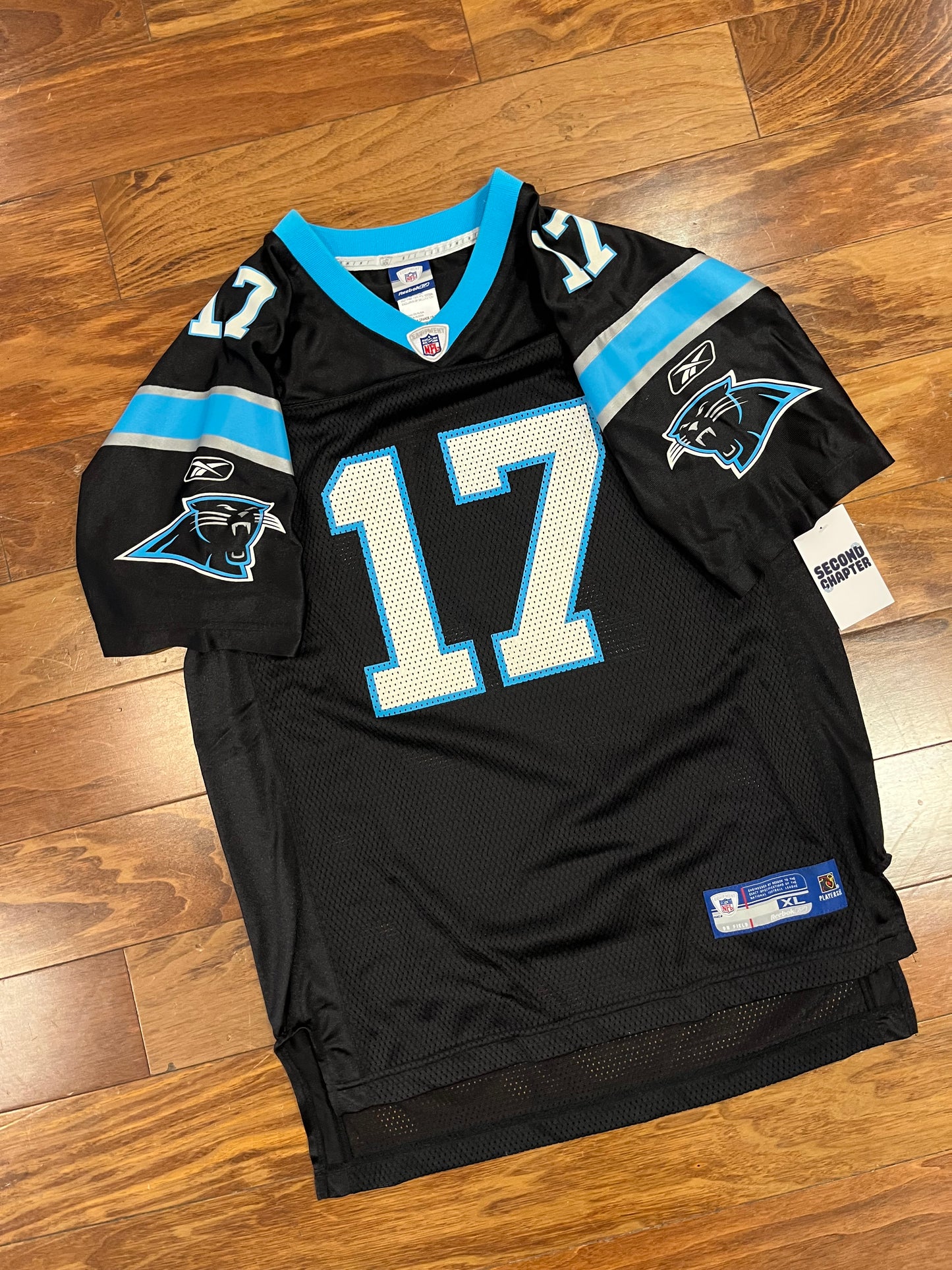 00s Carolina Panthers Jake Delhomme Jersey (Youth XL)