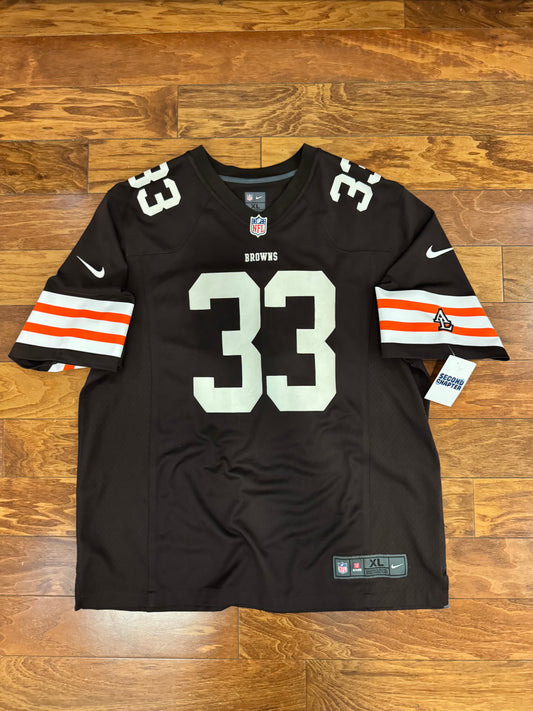 Cleveland Browns Trent Richardson #33 Nike Jersey (XL)