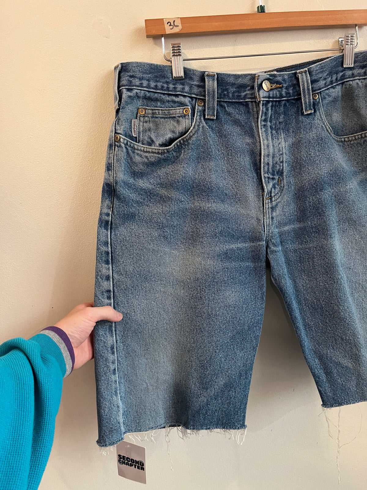 2012 Carhartt Mid Wash Shorts (36)
