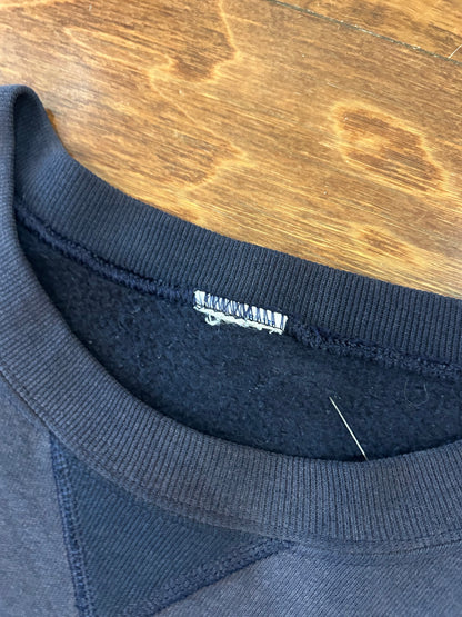 90s Russell Athletics Faded Navy Blank Crewneck (XXL)