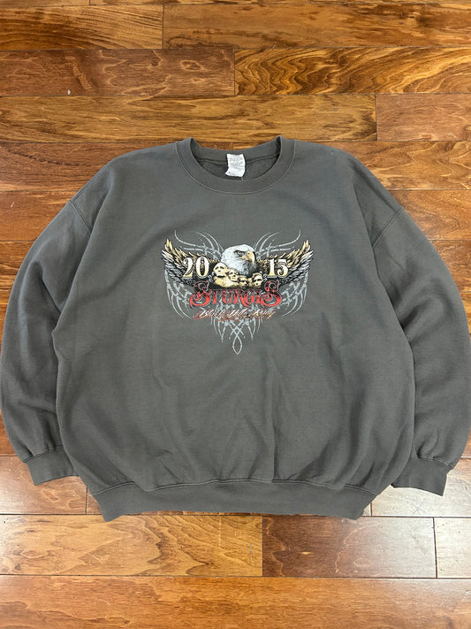 2015 Sturgis Black Hills Rally Biker Crewneck (XXL)
