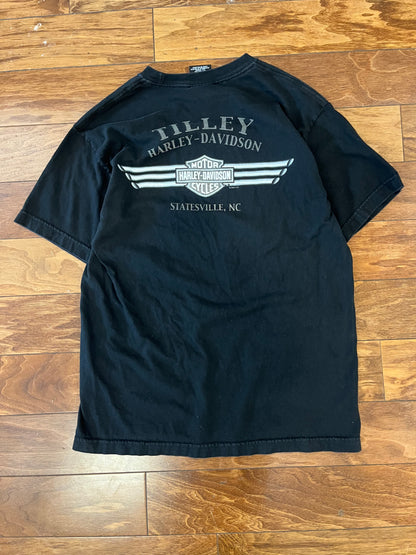 2008 Harley Davidson Statesville Black Tee (M)