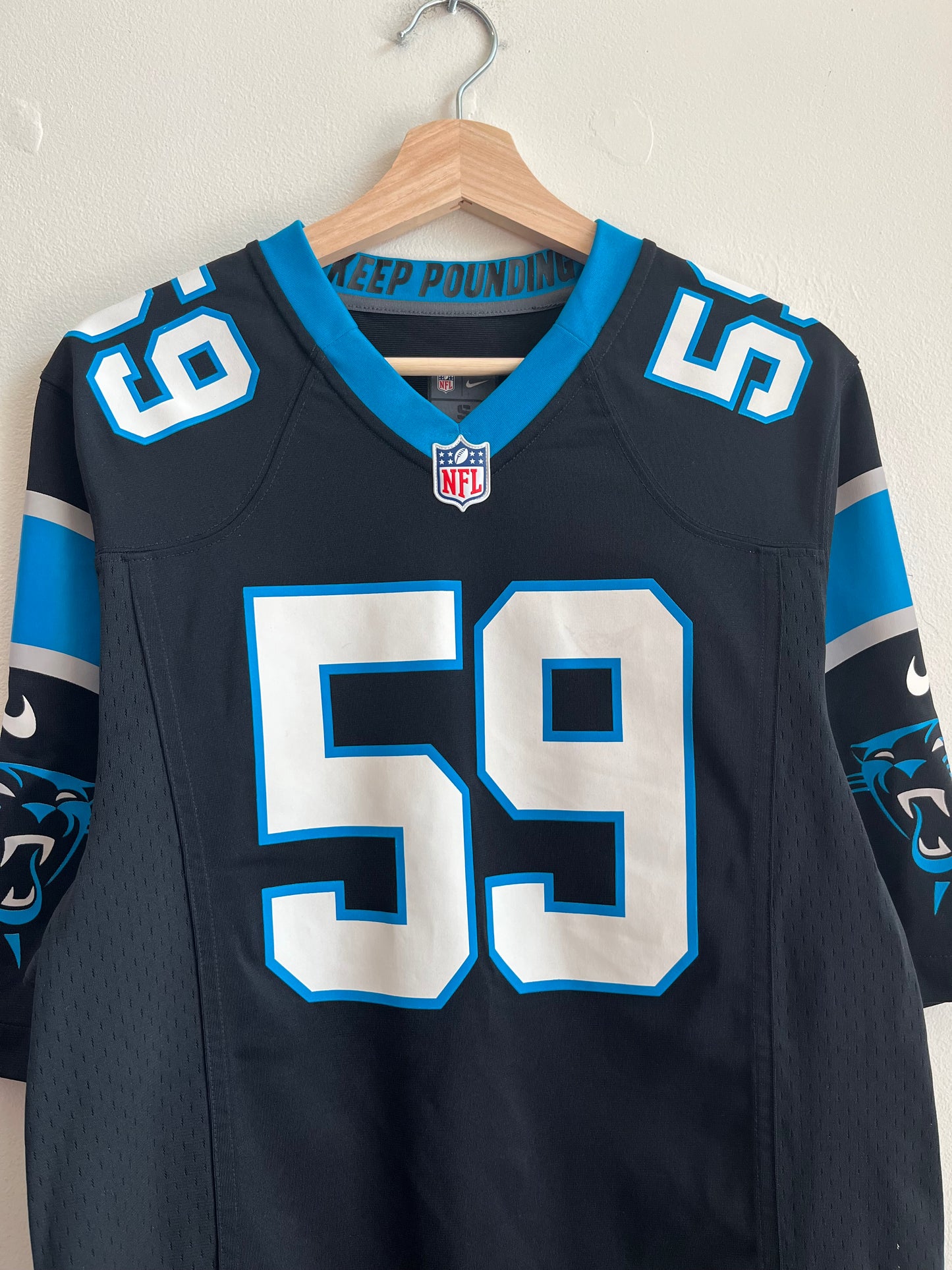2012 Carolina Panthers Luke Kuechly Nike Jersey (S)