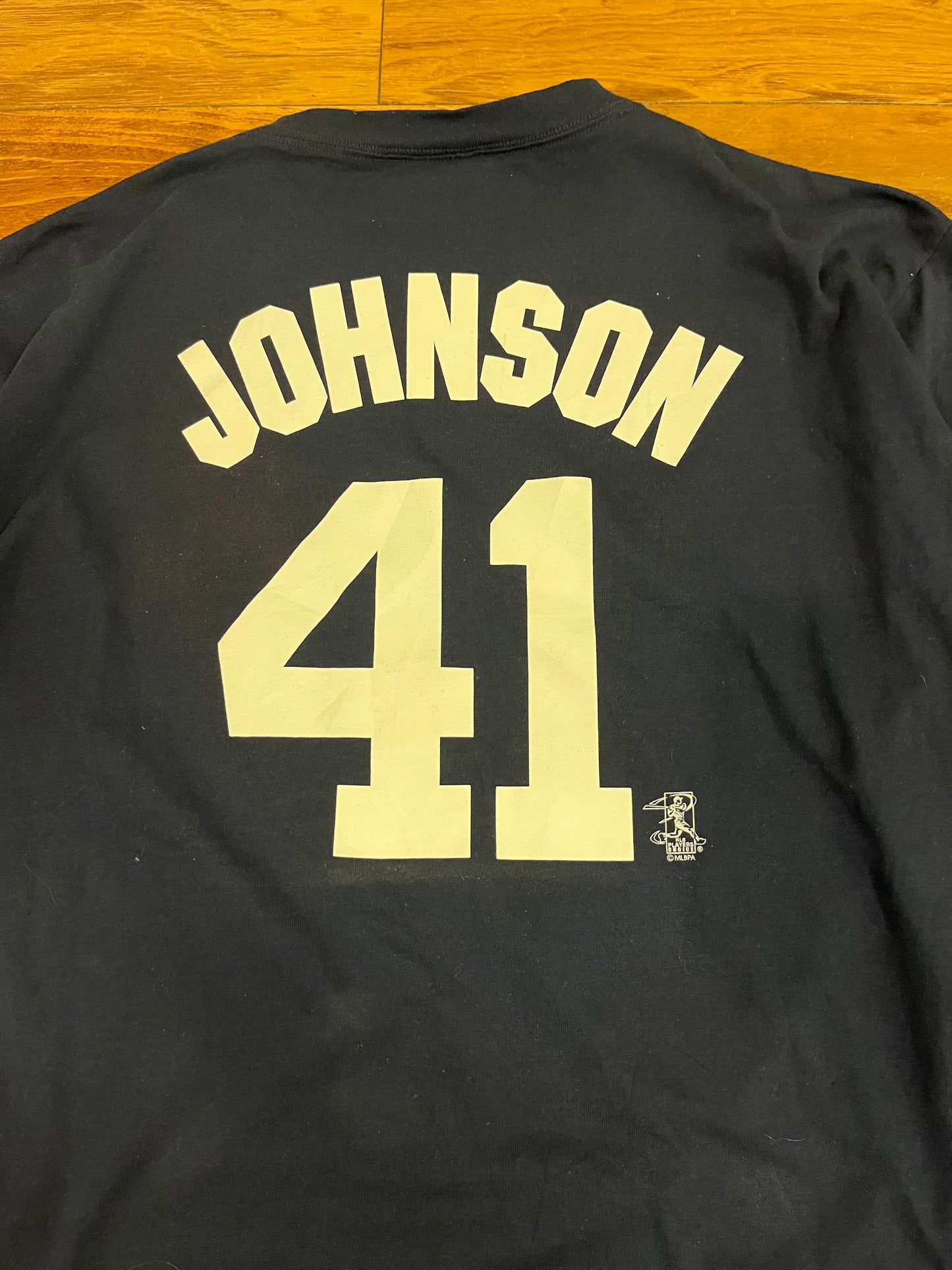 00s New York Yankees Randy Johnson #41 Deadstock Jersey Tee (XL)