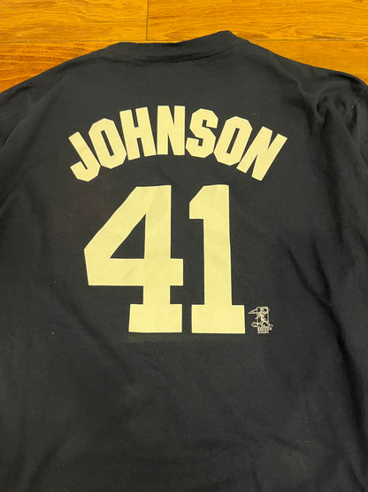 00s New York Yankees Randy Johnson #41 Deadstock Jersey Tee (XL)