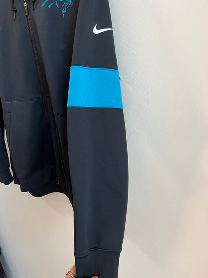 2019 Carolina Panthers Nike Dri-Fit Zip Up Jacket (L)