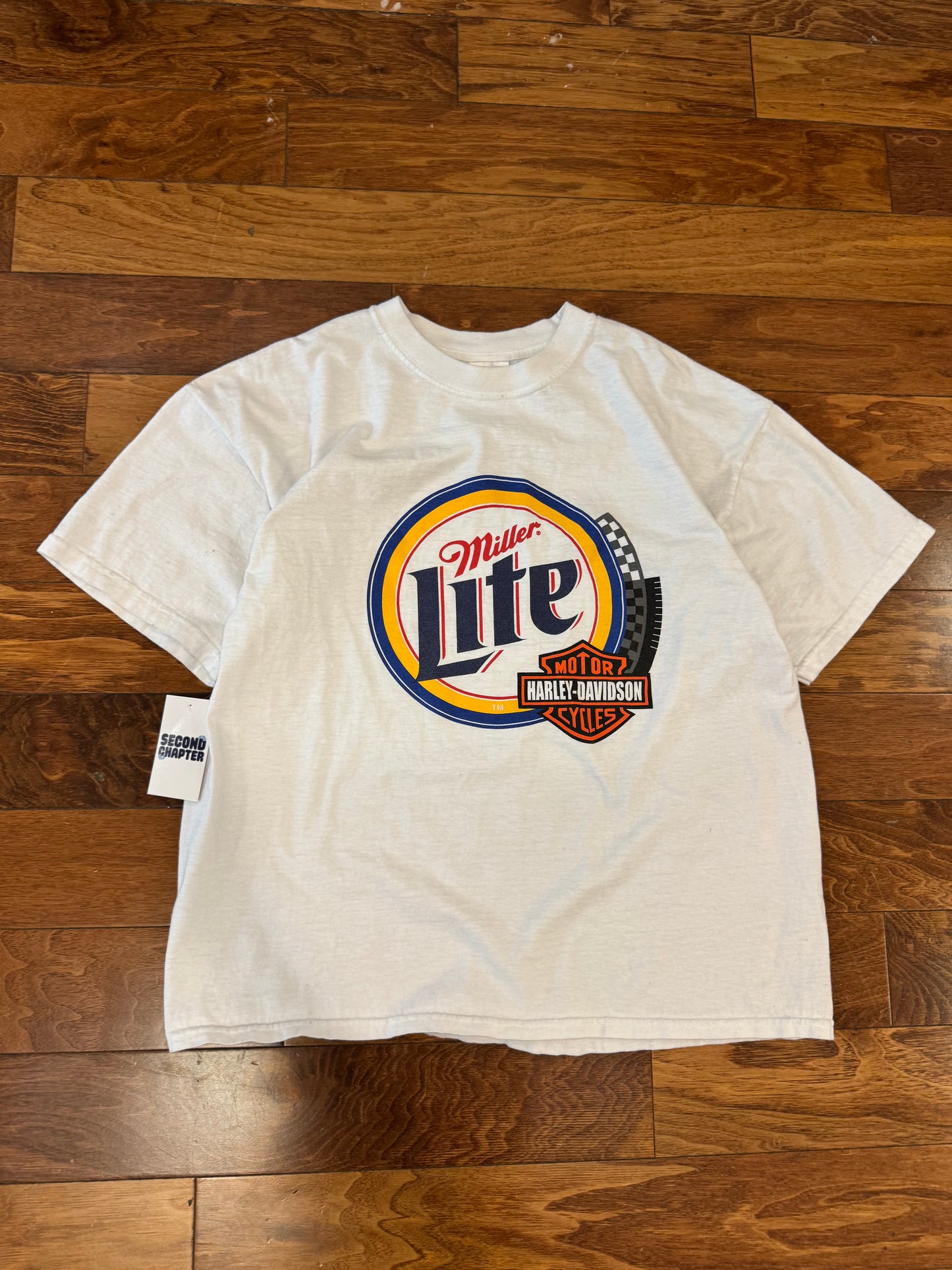 00s Harley Davidson Miller Lite Tee (XL)