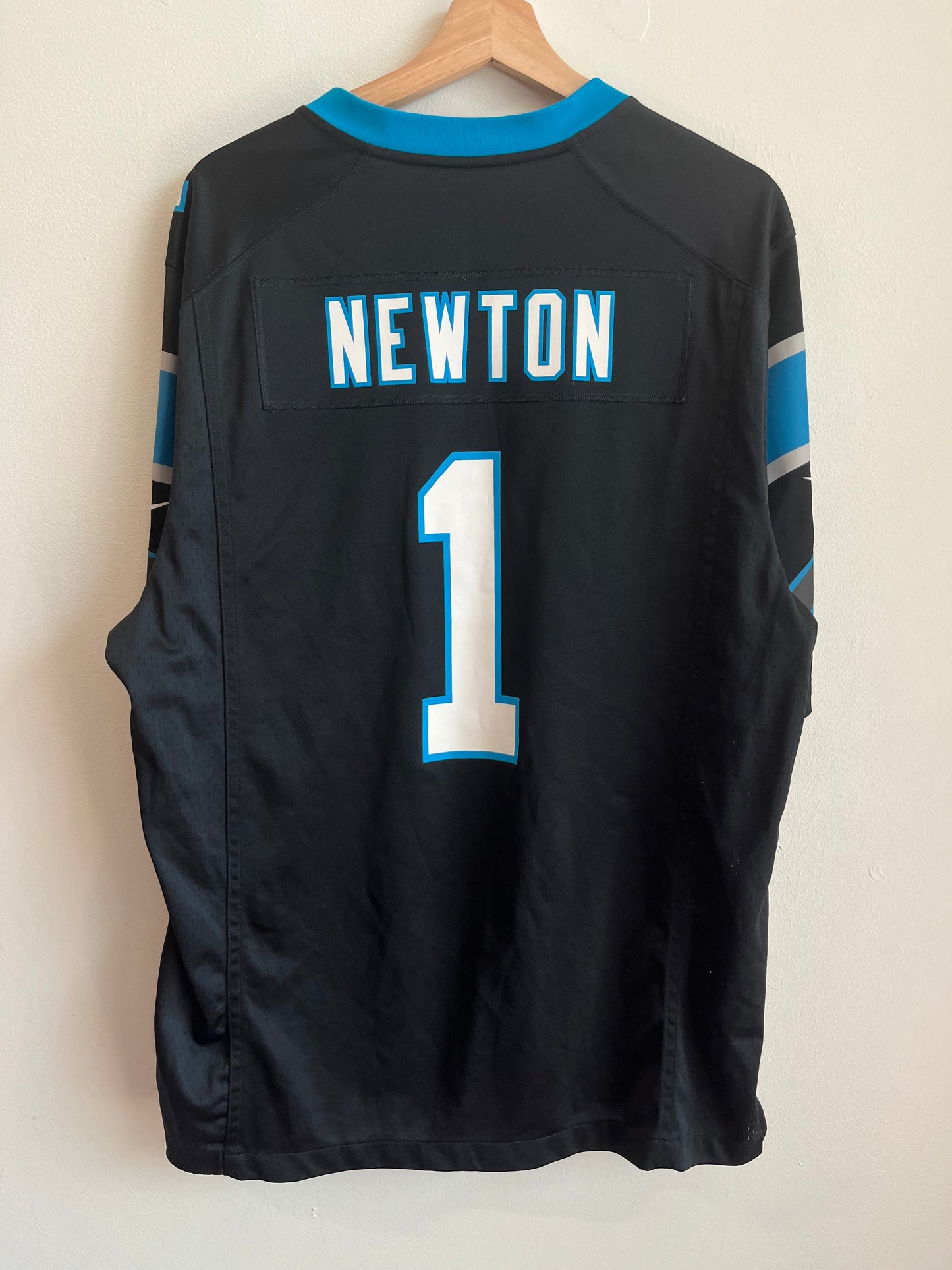 2015 Carolina Panthers Cam Newton Nike Home Jersey (L)