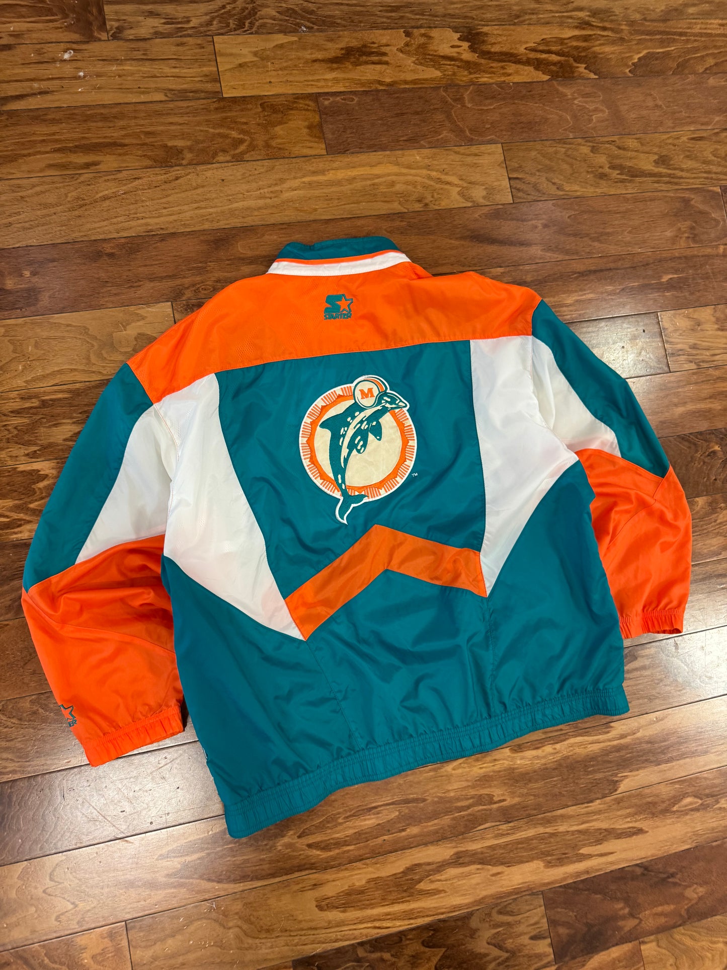 90s Miami Dolphins Starter Windbreaker (XL)