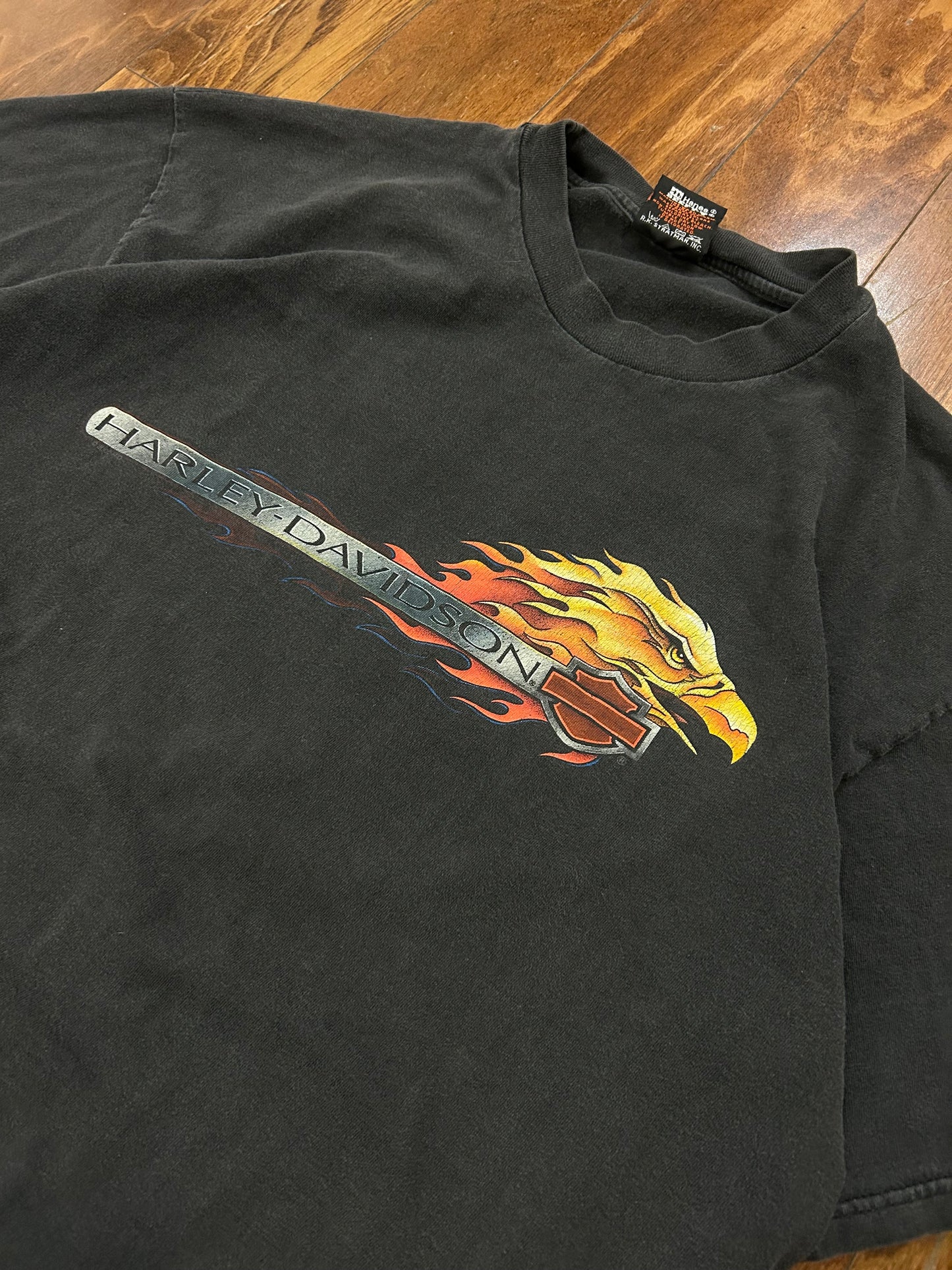 1998 Harley Davidson Faded Flames Tee (XL)