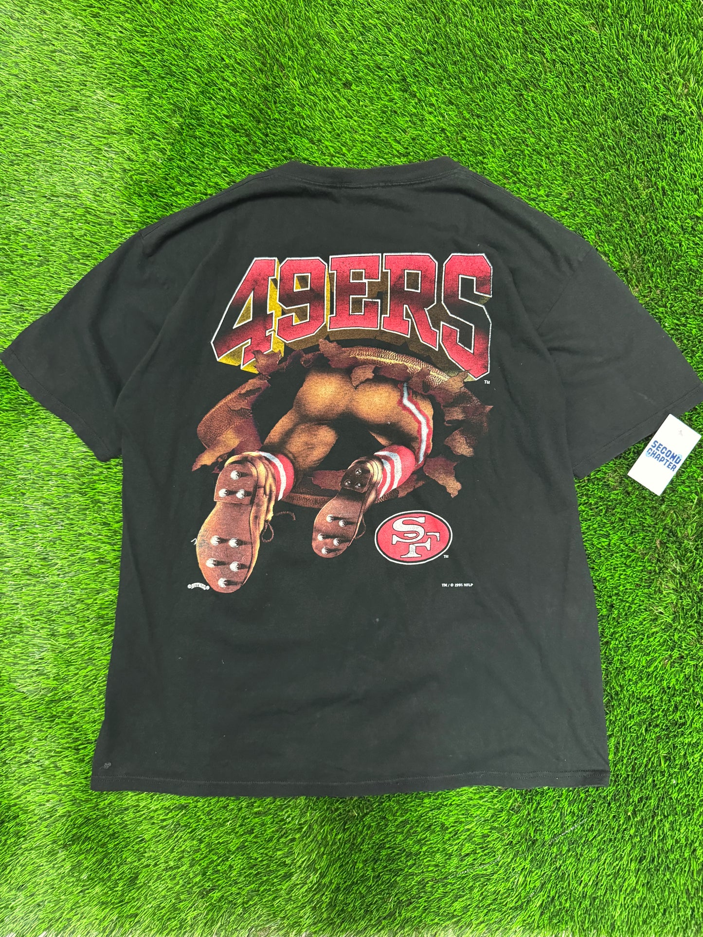 1995 San Francisco 49ers Breakthrough Nutmeg Tee (XL)
