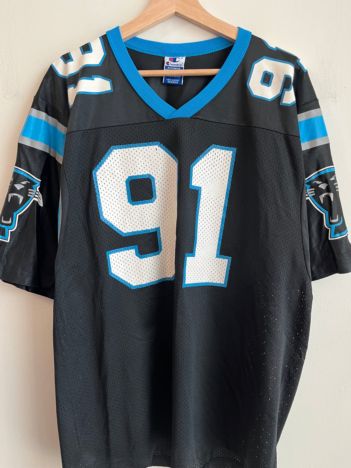 90s Carolina Panthers Kevin Greene Champion Jersey (L)
