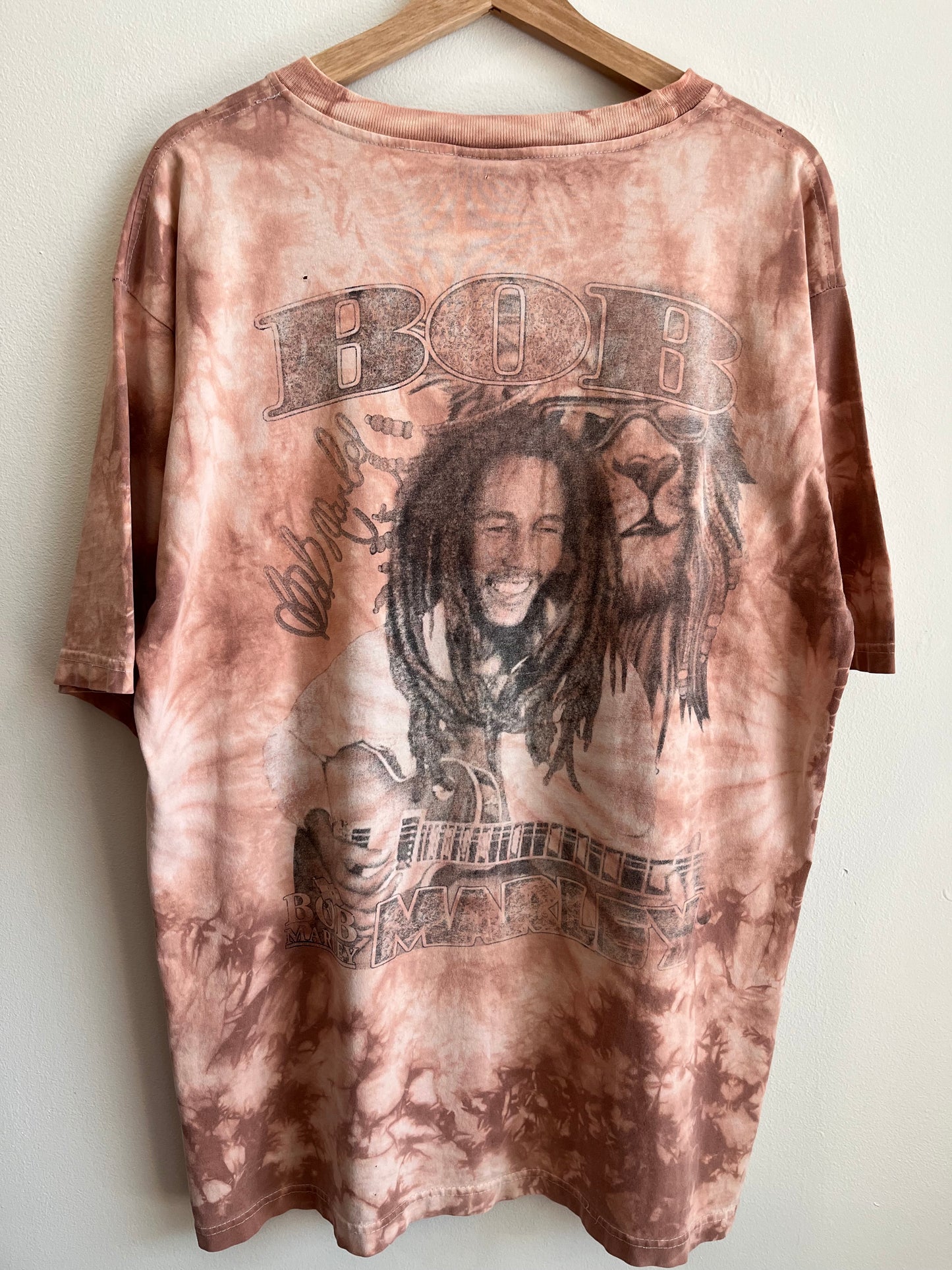 00s Bob Marley Tie Dye Rap Tee (XL)