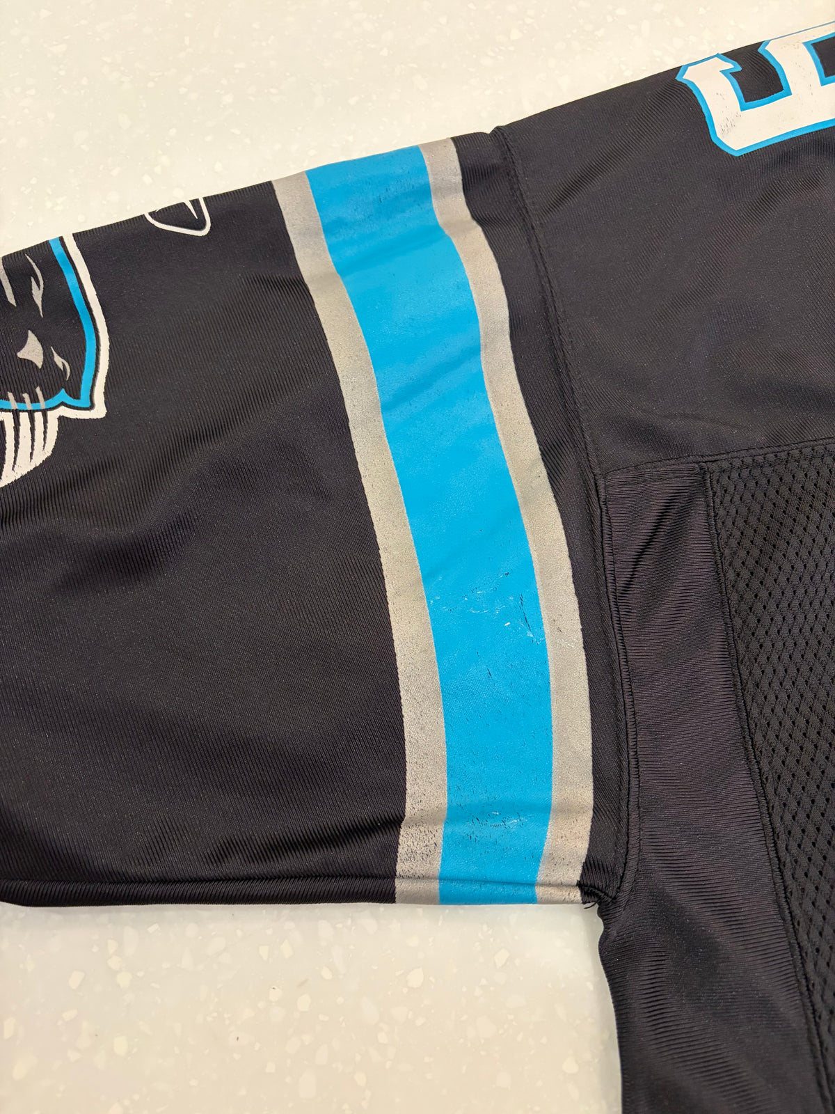 00s Carolina Panthers Steve Smith Reebok Home Jersey (XL)