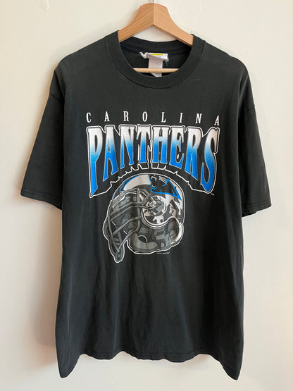 1995 Carolina Panthers Locker Line Helmet Tee (XL)
