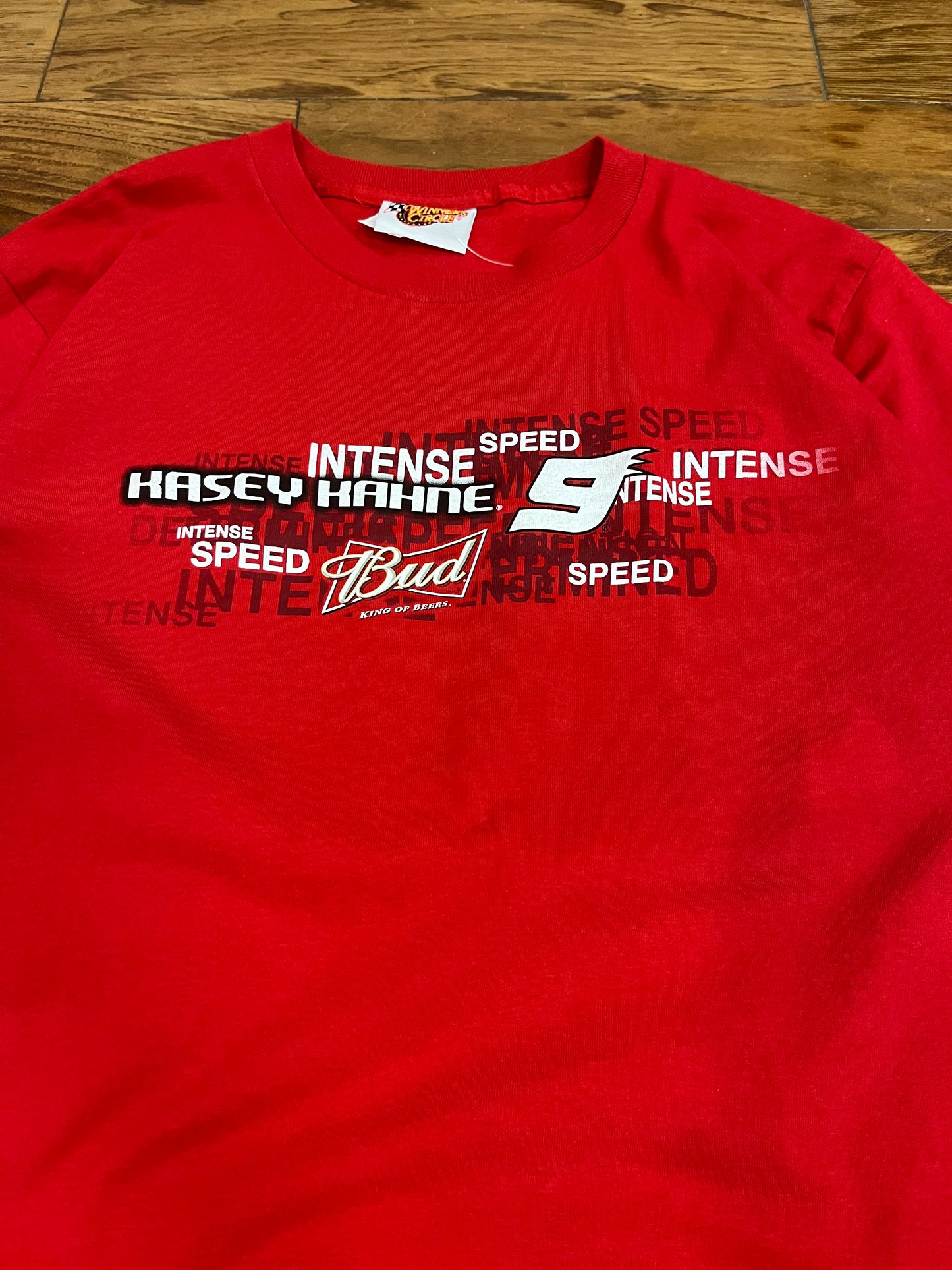 00s Nascar Kasey Kahne #9 Budweiser Nascar Tee (L)