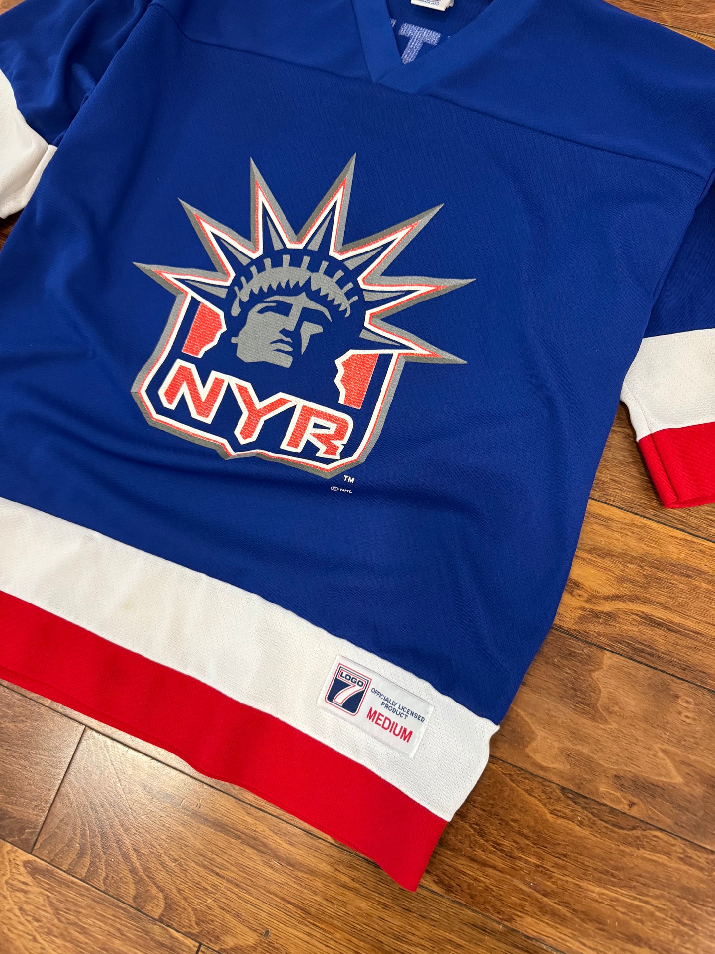 90s New York Rangers Wayne Gretzky Vintage Jersey (M)
