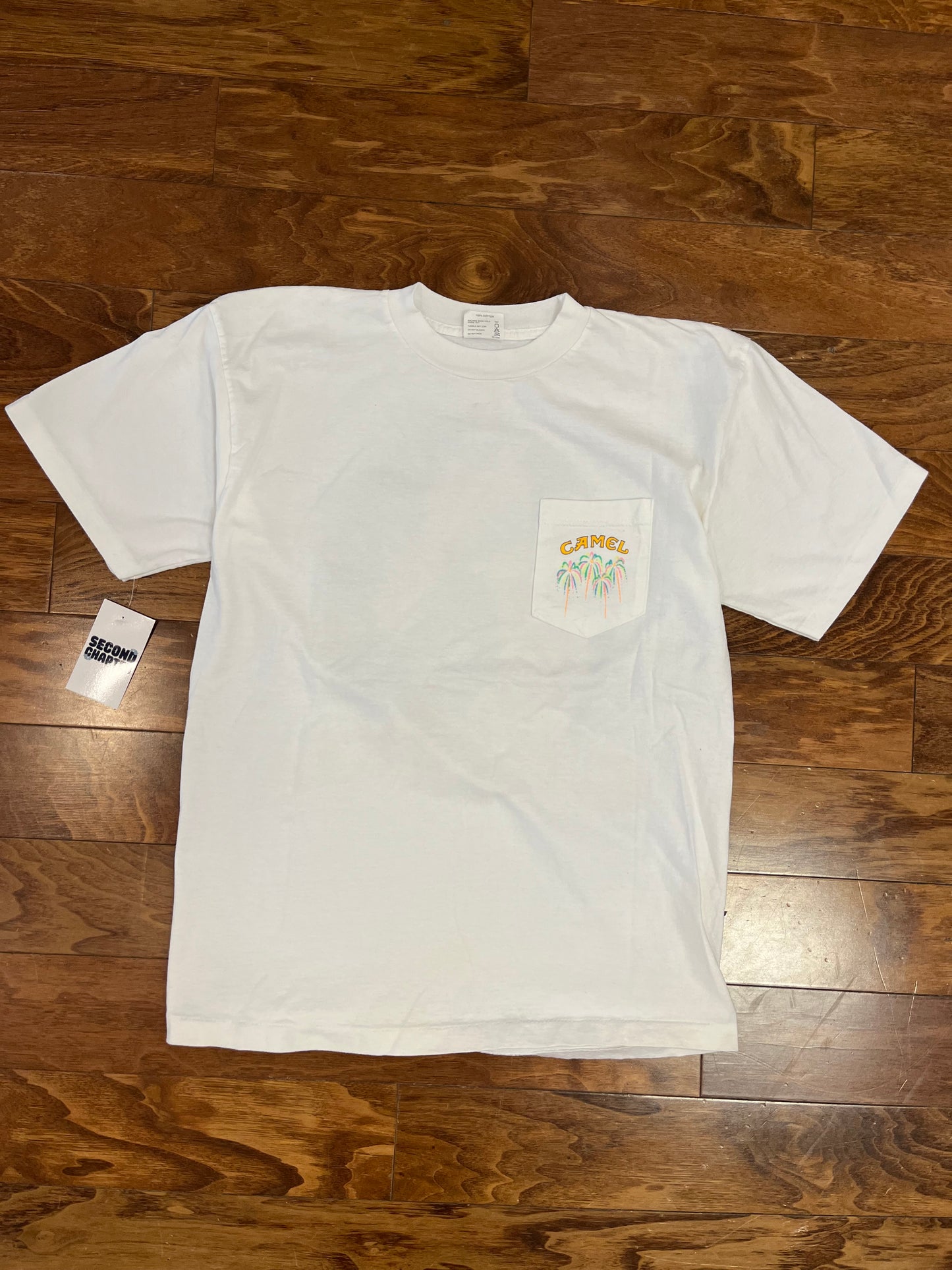90s Joe Camel Graphic Cigarette Tee (L)