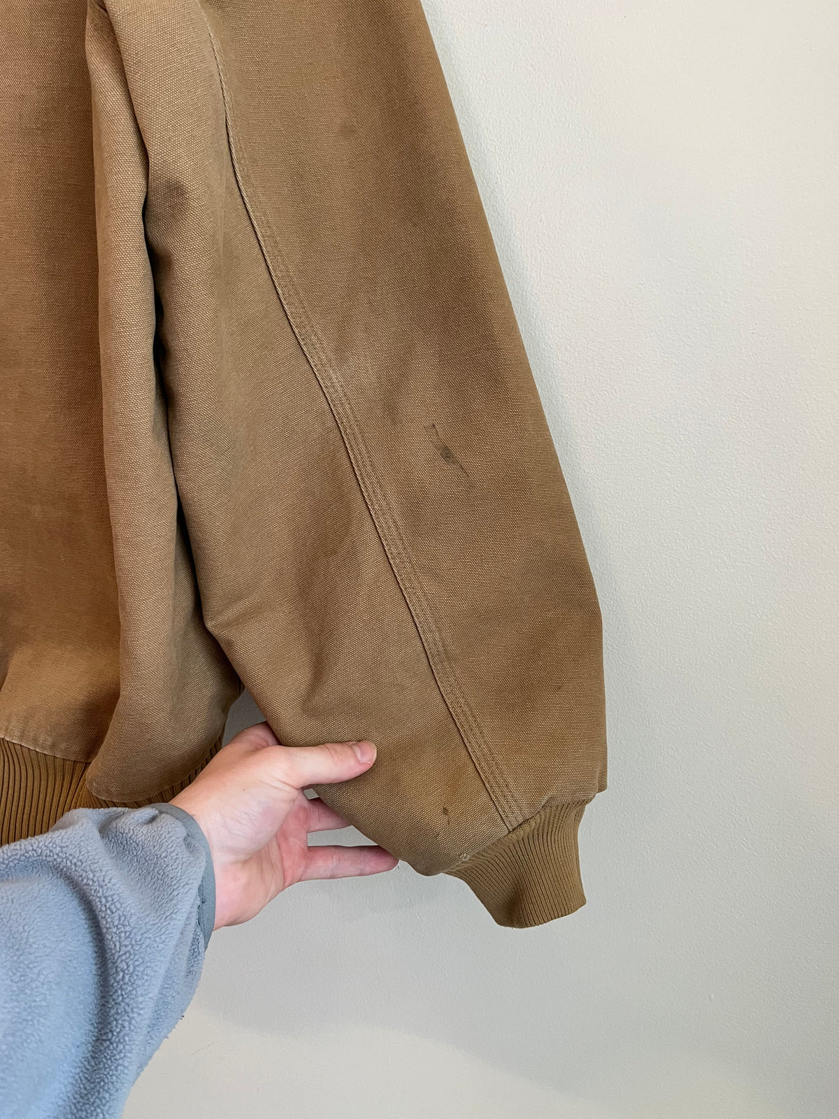 2006 Carhartt J130 CML Tan Jacket (L)