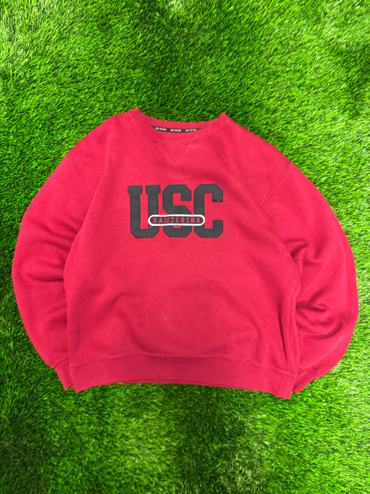 00s University of South Carolina USC Gamecocks Big Cotton Vintage Crewneck (M)