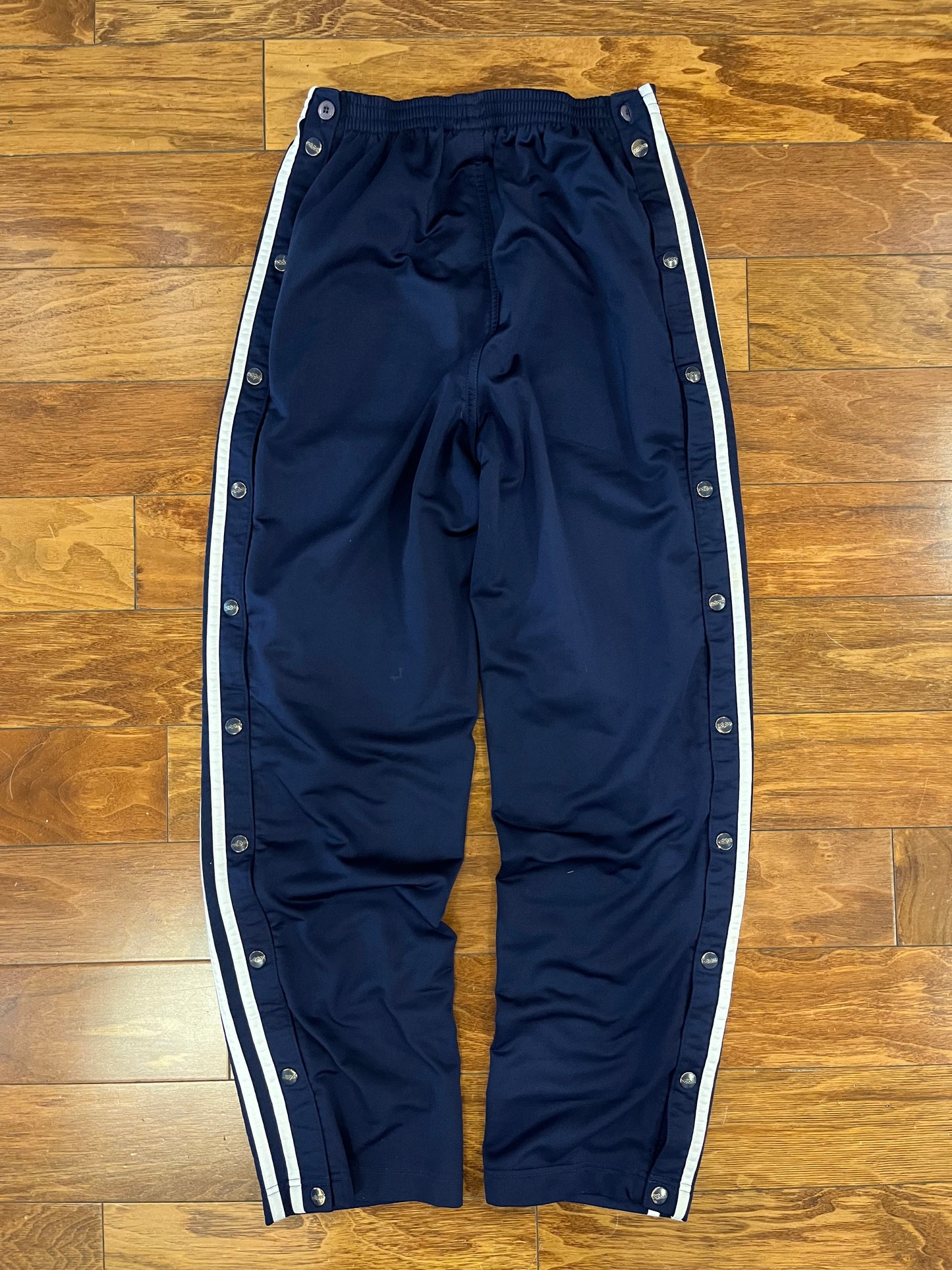 90s Adidas Navy Breakaway Sweat Pants (S)