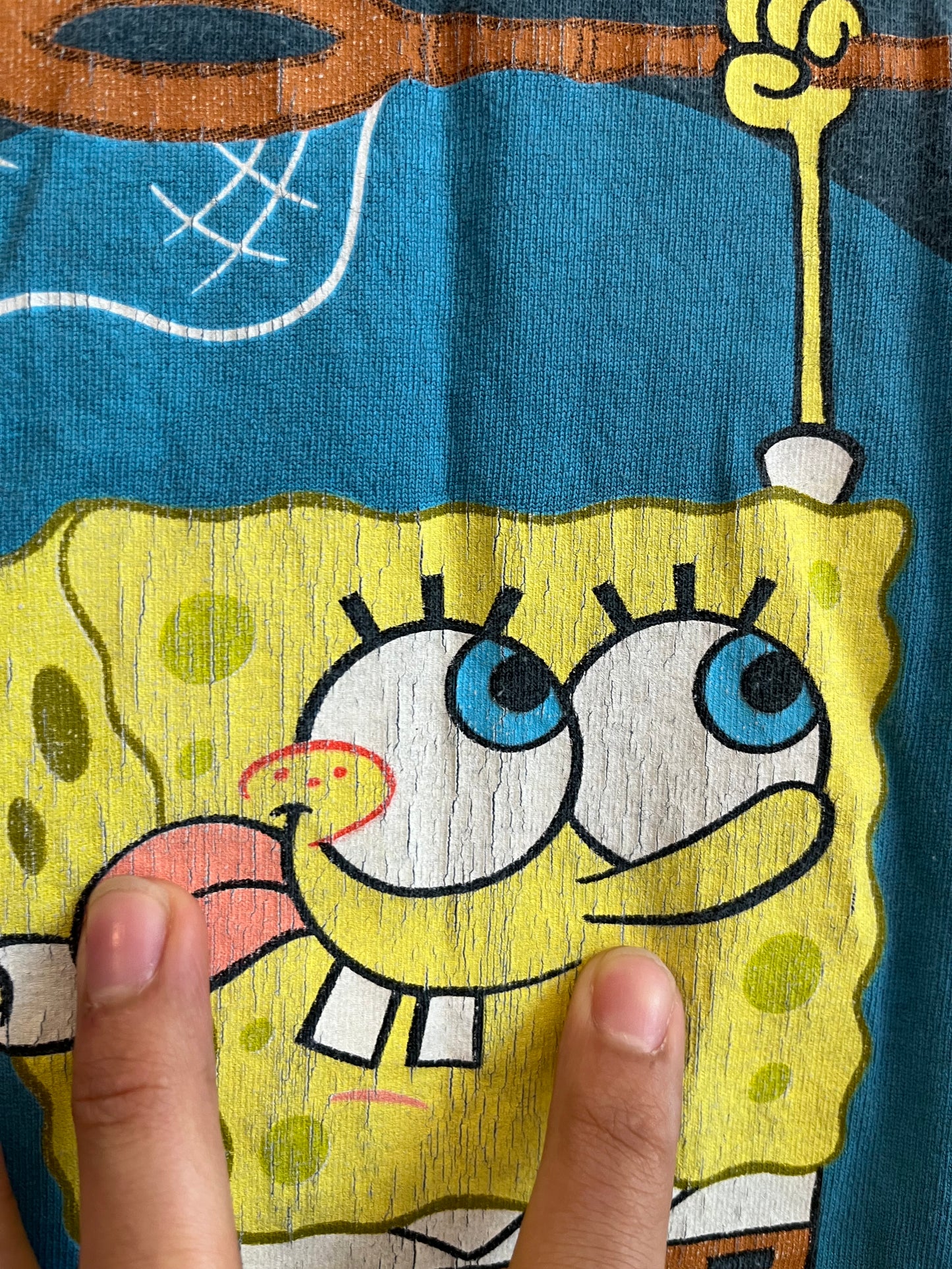 2001 SpongeBob Nickelodeon Vintage Jellyfish Tee (S)