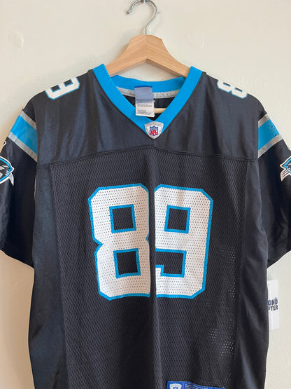 00s Carolina Panthers Steve Smith Reebok Jersey (Youth L)