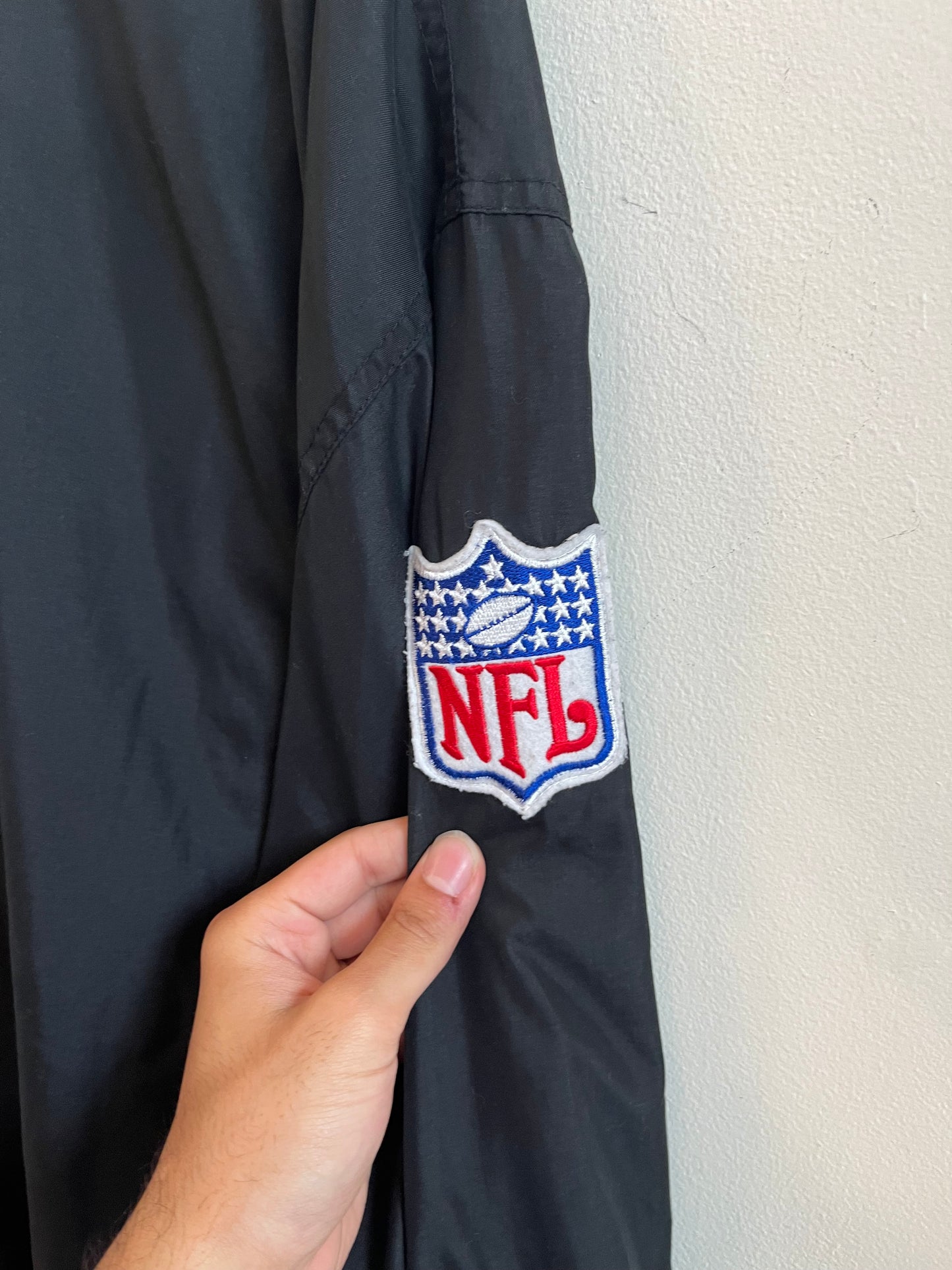 90s Pittsburgh Steelers Reebok Pullover Windbreaker (XL)