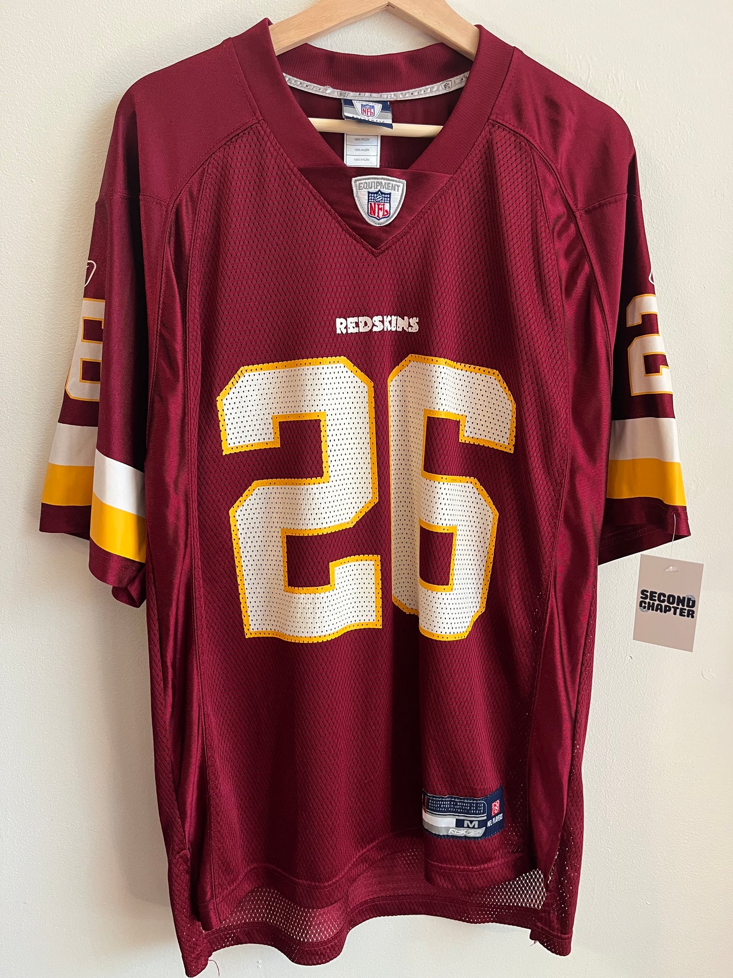 00s Washington Redskins Clinton Portis Reebok Jersey (M)