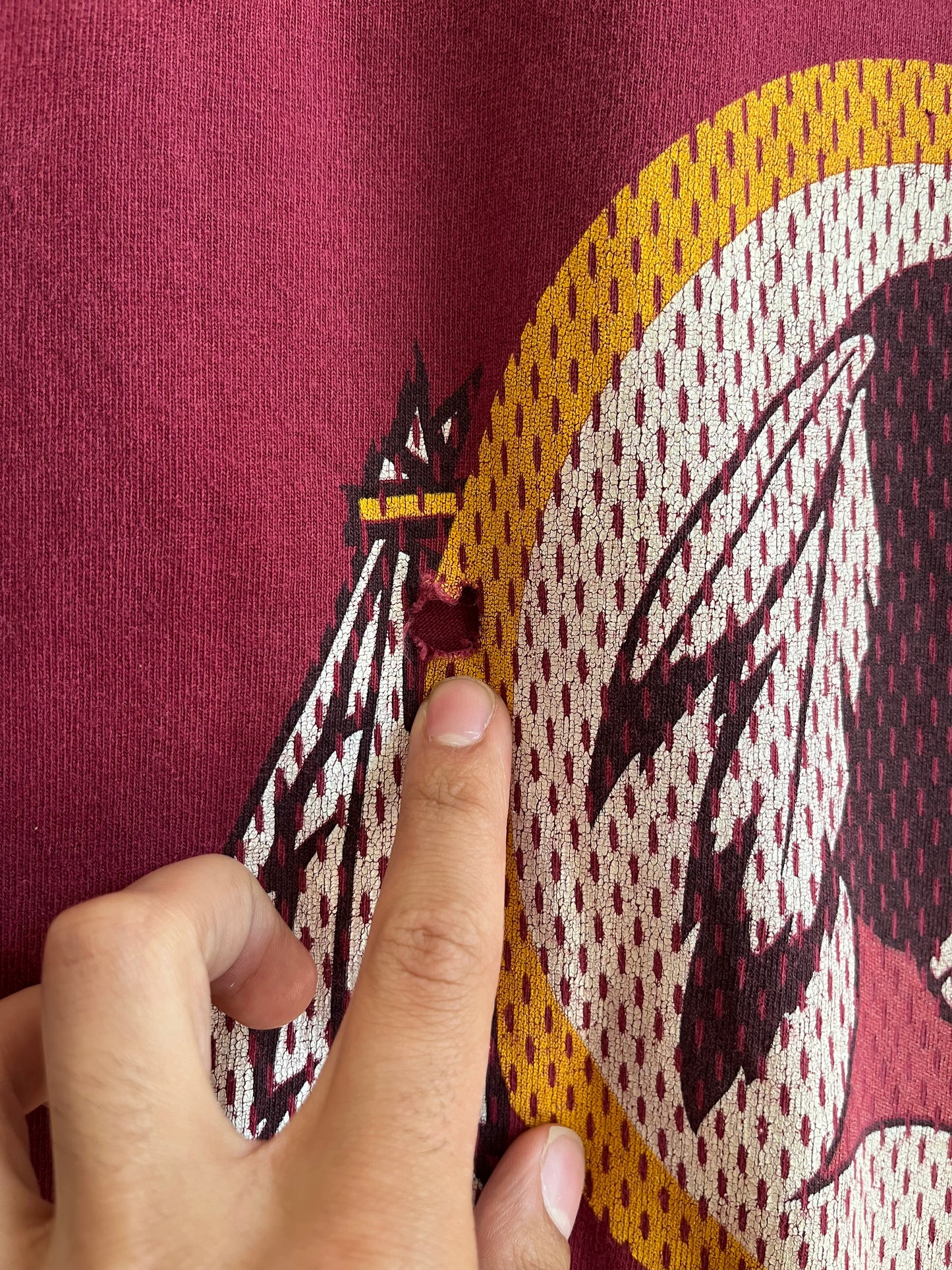 1997 Washington Redskins Pro Player AOP Tee (L)