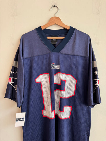 00s New England Patriots Tom Brady NFL Team Apparel Jersey (L)