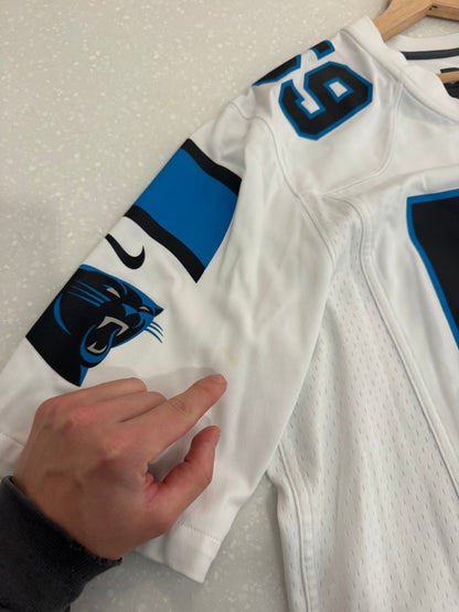 2012 Carolina Panthers Luke Kuechly Away Nike Jersey (L)