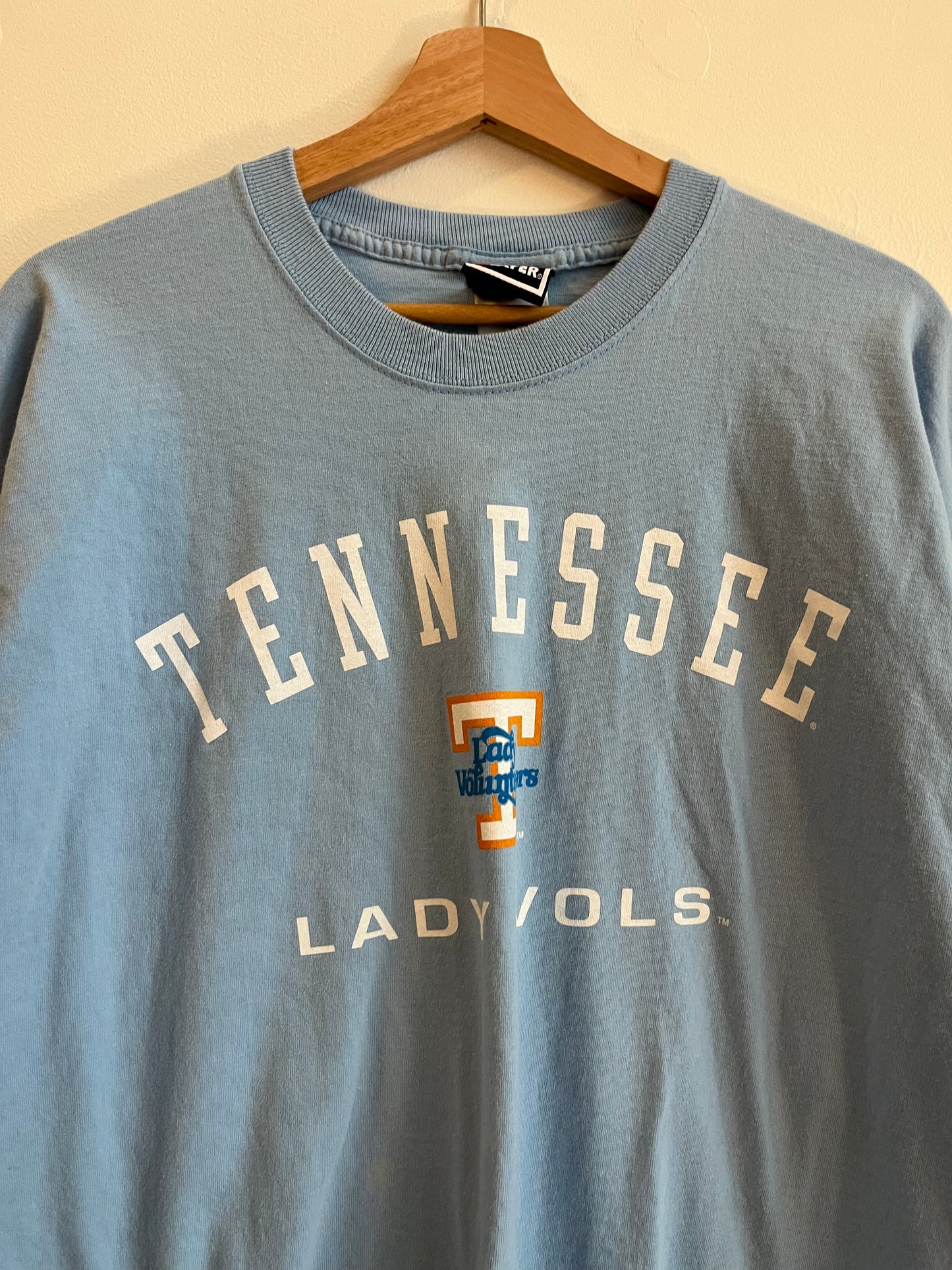 90s Tennessee Lady Vols Vintage Pro Player Cropped Tee (XL)