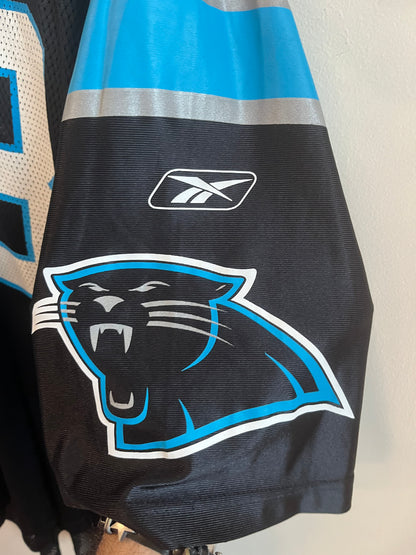 00s Carolina Panthers Stephen Davis Home Reebok Jersey (XXL)