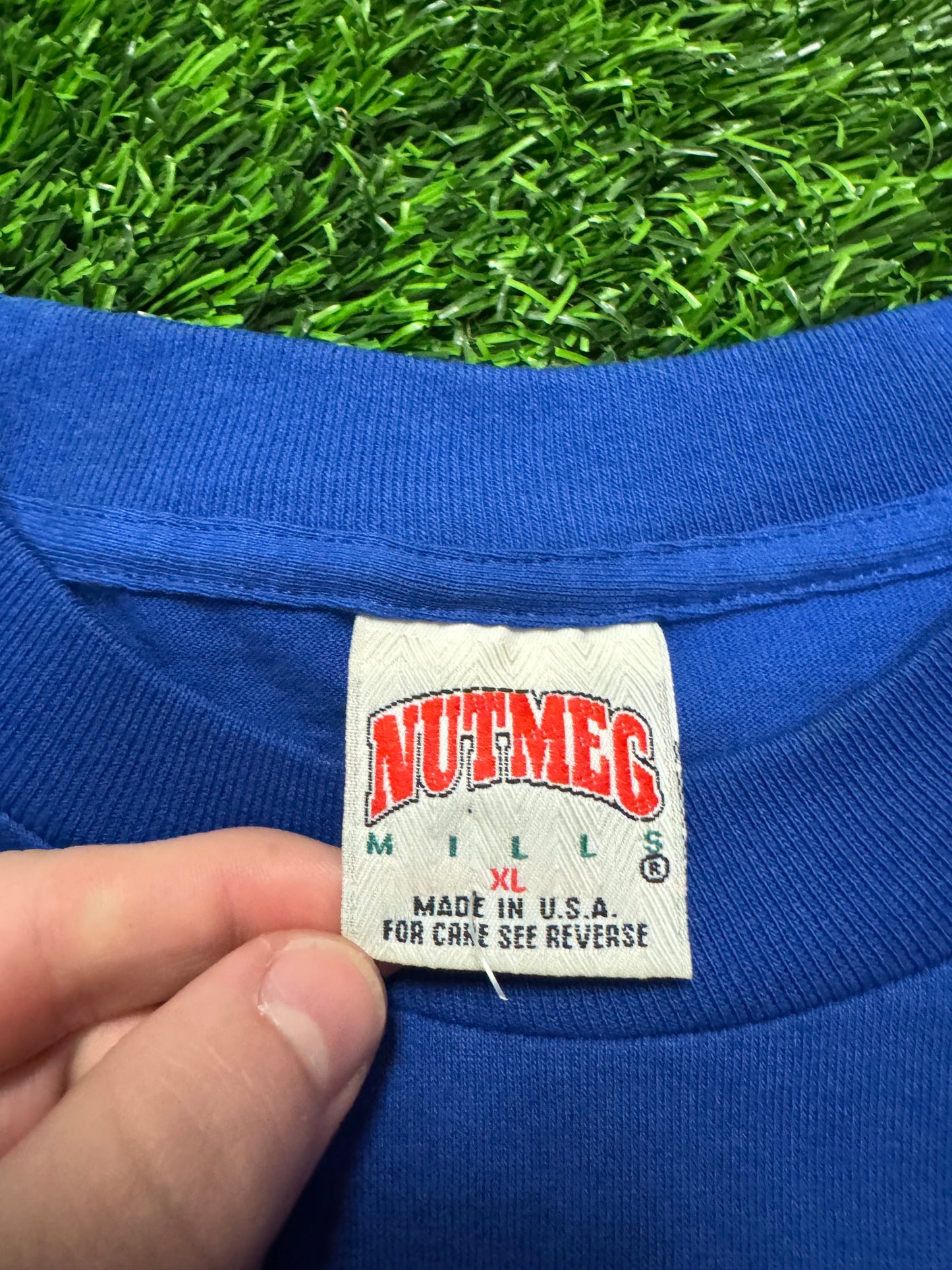 1993 Nolan Ryan Texas Rangers Retirement Nutmeg Tee (XL)