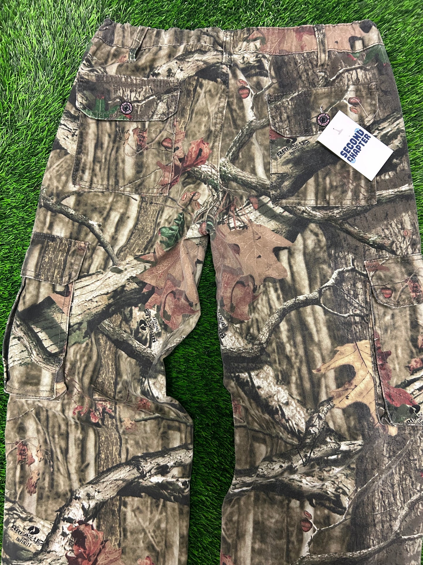 00s Vintage Mossy Oak Pink Accent Camo Pants (32 x 32)