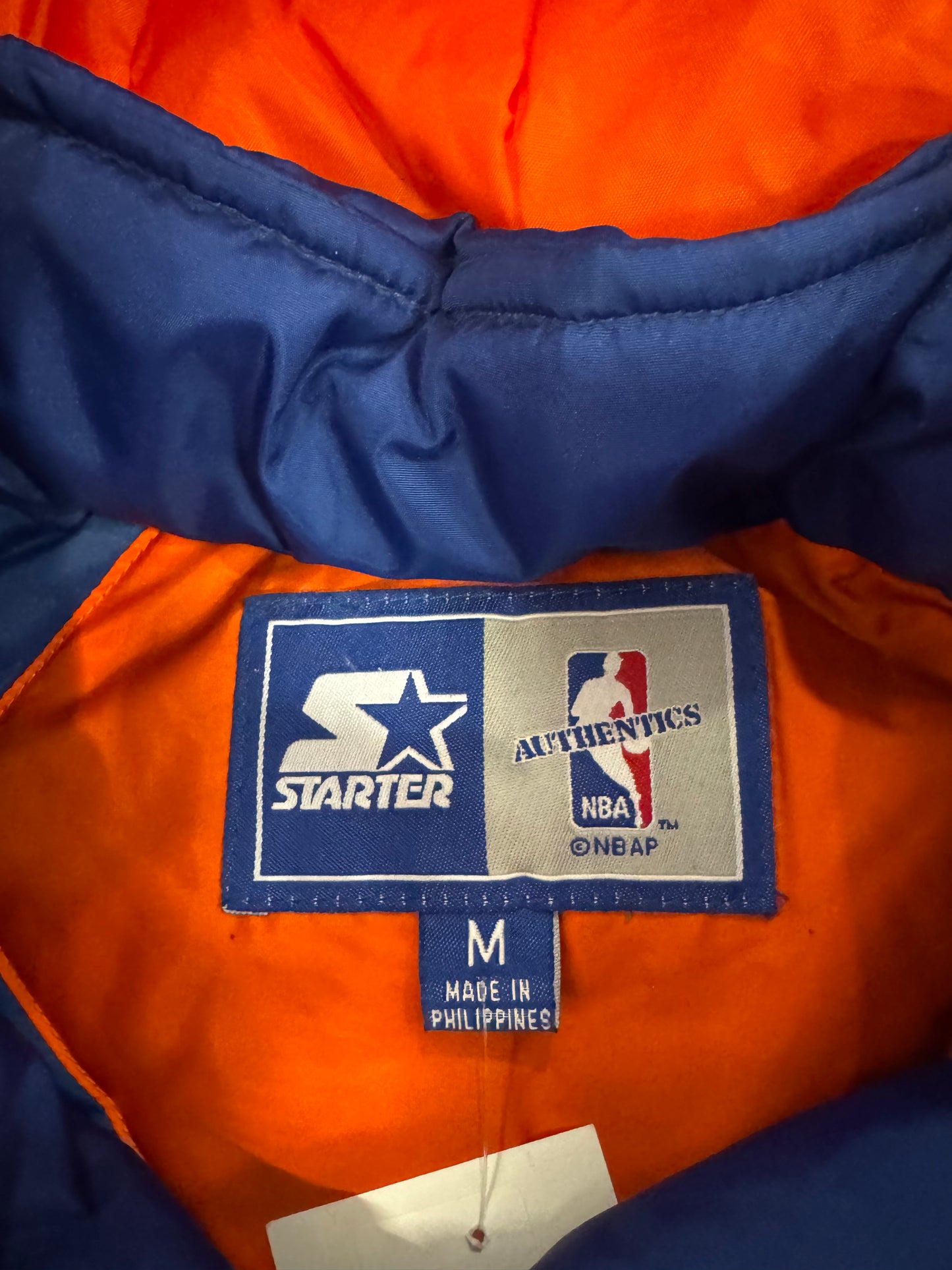 90s New York Knicks Puffer Jacket (Youth M)