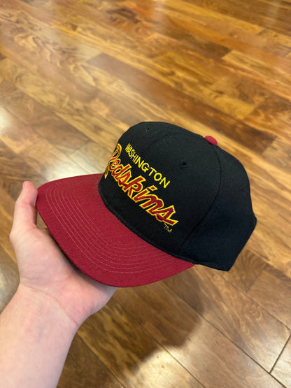 90s Washington Redskins Sports Specialties Script Hat (OS)